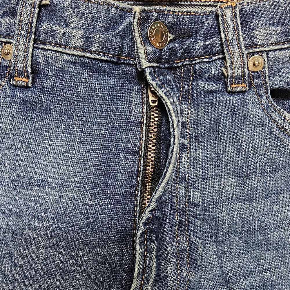 Everlane High‎ Rise Skinny Ankle Light Wash Denim Jeans Women's Size 27 - Picture 7 of 13